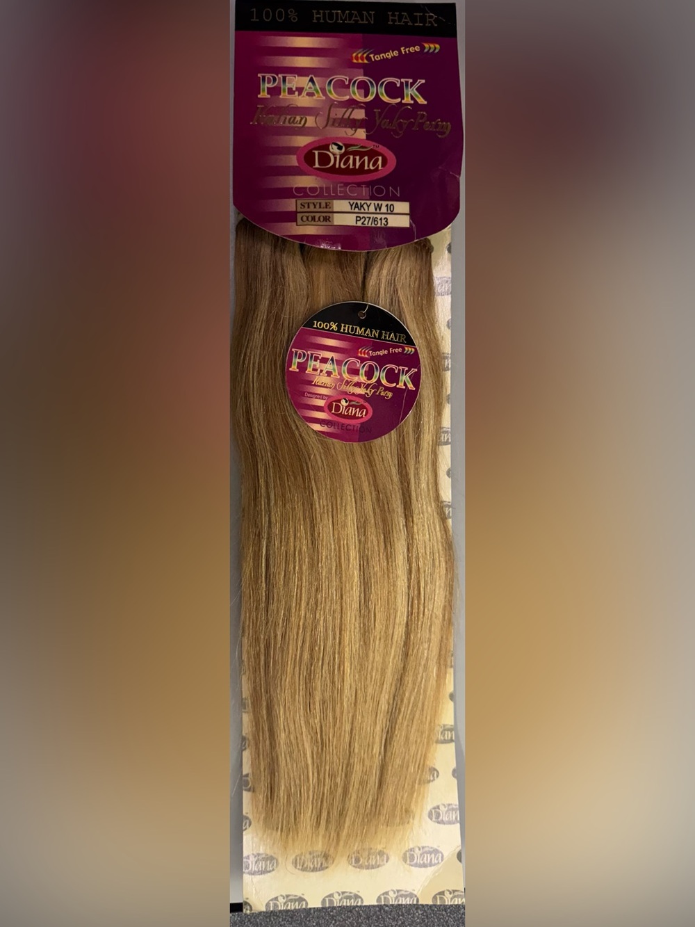 Diana hair. 100% human hair. Italian yaky.